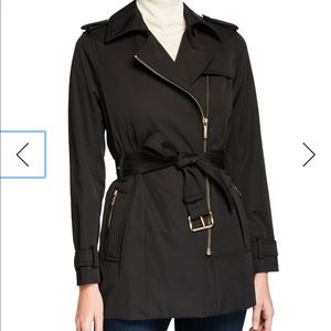 Michael Kors zip trench jacket